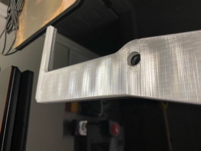 Note the wave shell walls. These warped bumps are squishy and seem to be separated from the part.