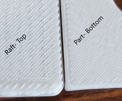 Improved raft-to-part results