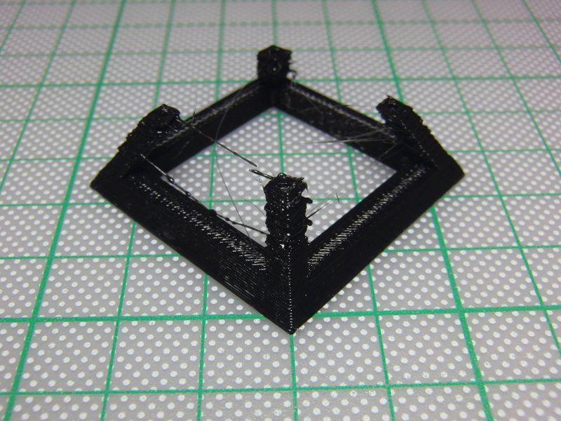 Default PLA settings for medium quality, no coast selected