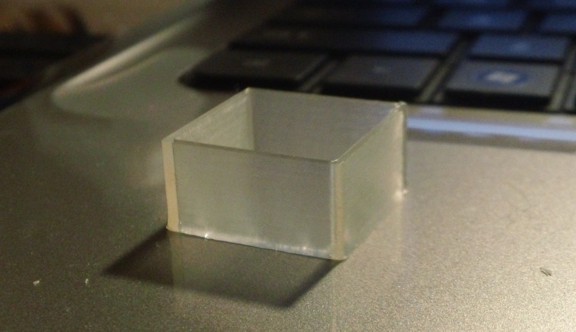 20 mm test cube