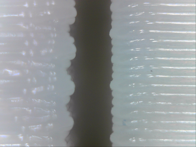 S3D 0.3mm (left) vs Malyan (right)