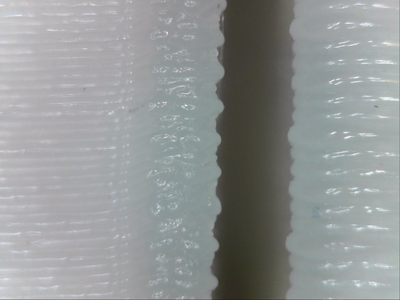 S3D 0.1mm (left) vs Malyan (right)