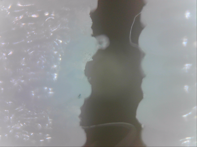 S3D 0.1mm (left) vs Malyan (right) - zoomed
