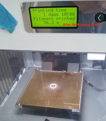 After Printer Reboot