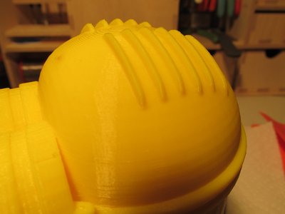 top surface is filling correctly and is smooth
