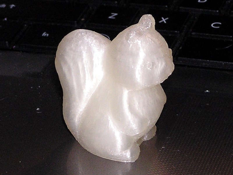 100-micron print Makergear M2