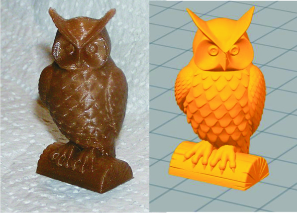OWL printed at .100 mm layer thickness.