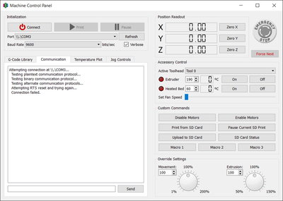 Control Panel