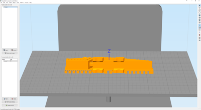 Before print prep the supports are there