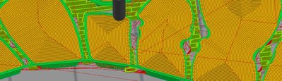 Infill pattern is Concentric