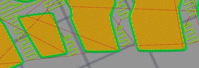 Print with Rectilinear for First 14 layers