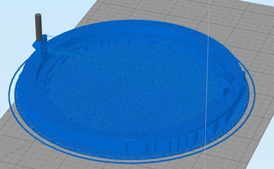 image of raft and toolpath