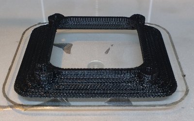 Part printed without outlines