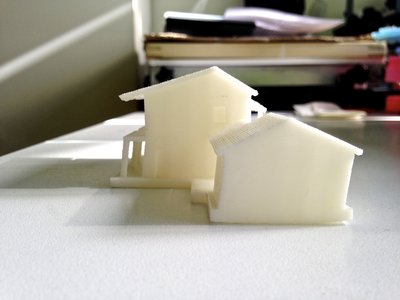 Bent house