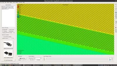 close up of surface boundary