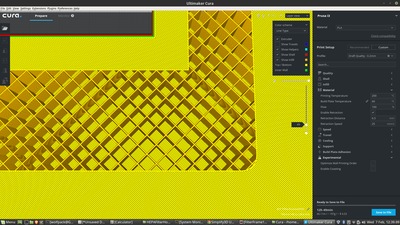 cura surface outline